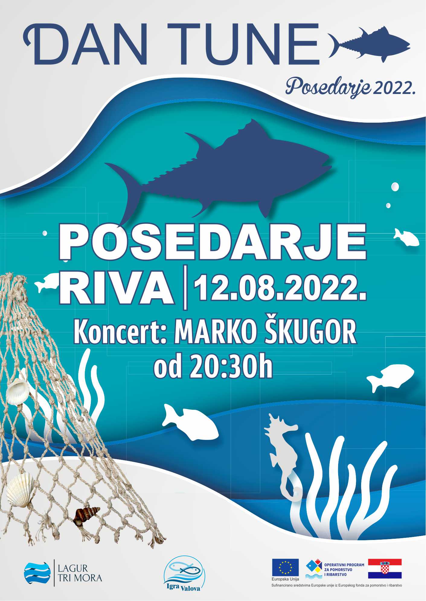 Dan Tune 2022 Posedarje plakat