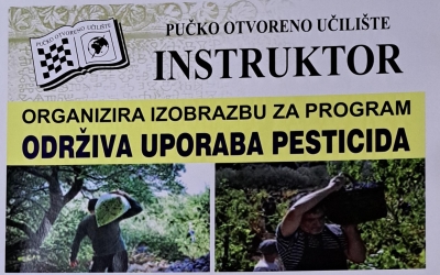 Izobrazba za program ODRŽIVA UPORABA PESTICIDA